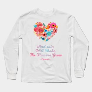 Eponine Flowers Long Sleeve T-Shirt